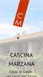 Mobile Screenshot of cascinamarzana.it